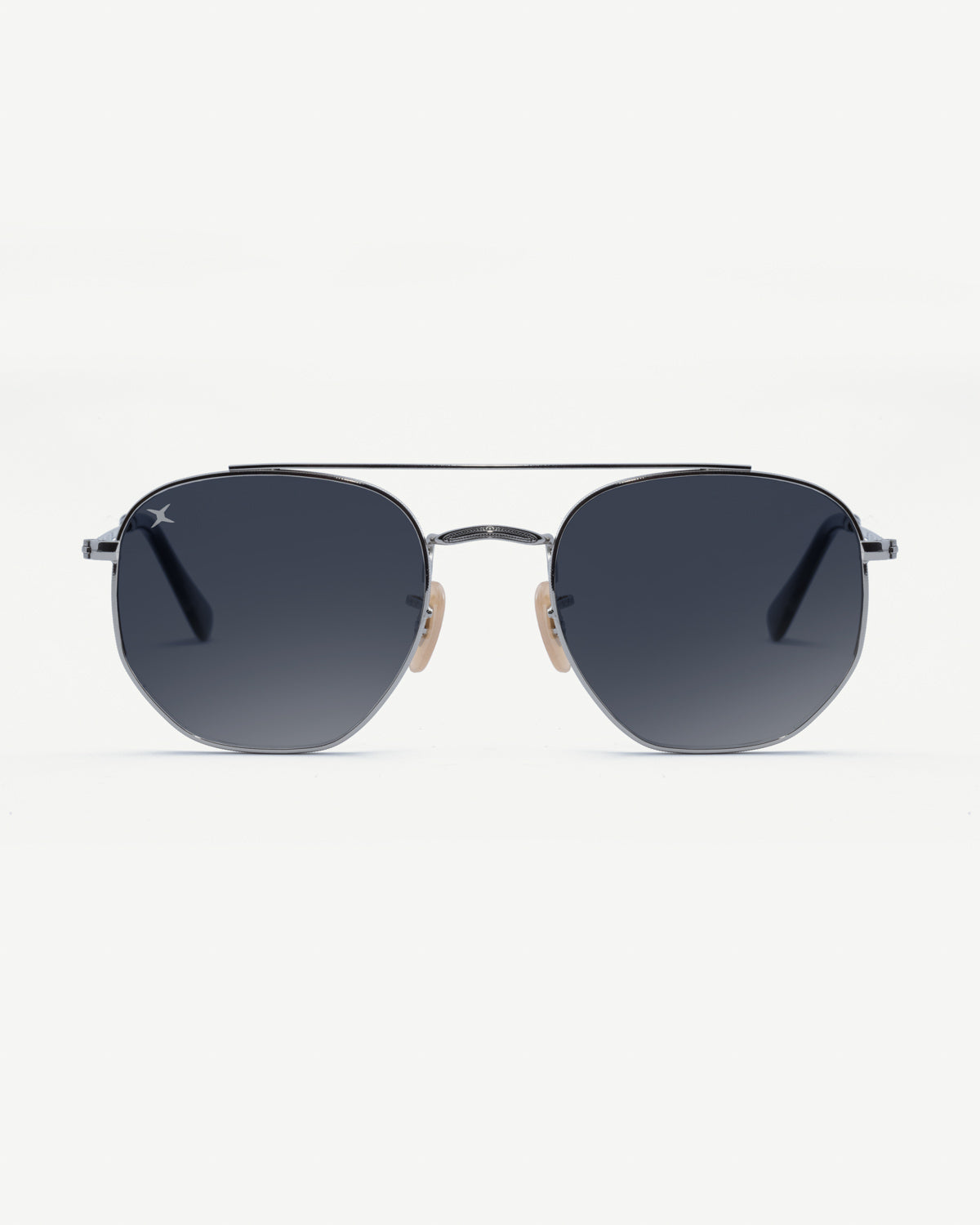 JONES 70s Sunglasses Decade Eyewear SILVER REVO